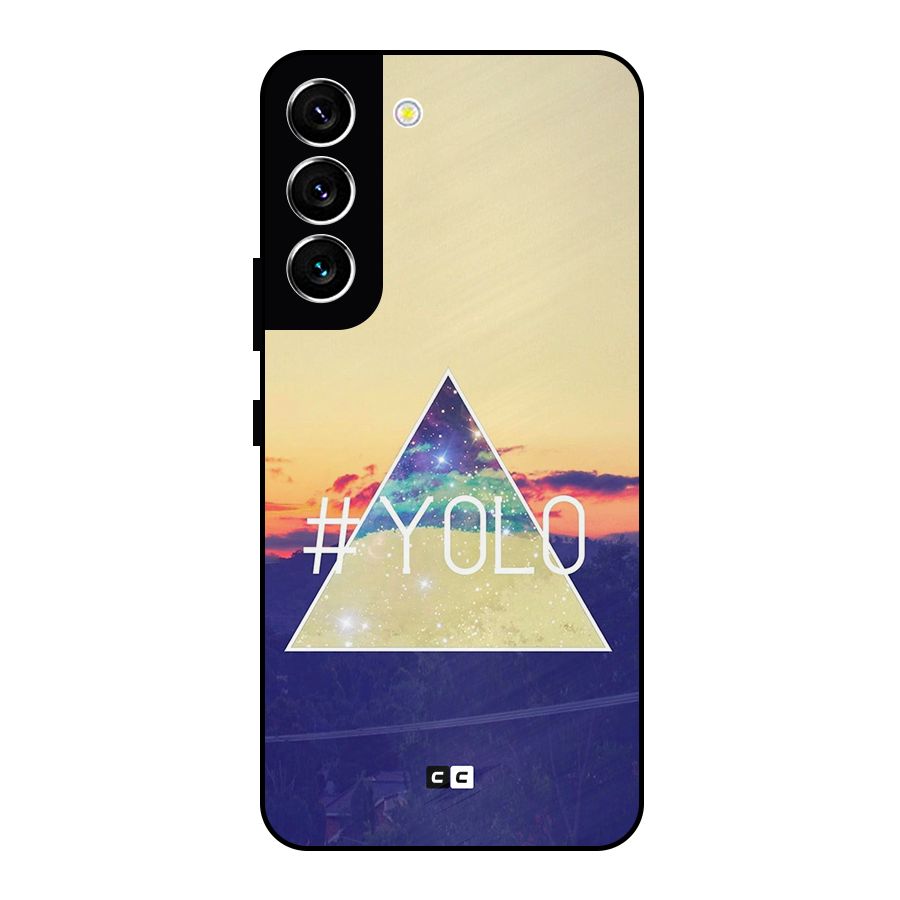 Yolo illuminati Metal Back Case for Galaxy S22 5G