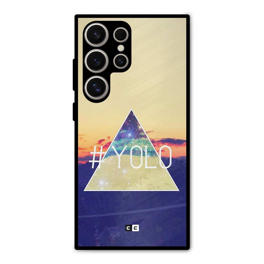 Yolo illuminati Metal Back Case for Galaxy S24 Ultra