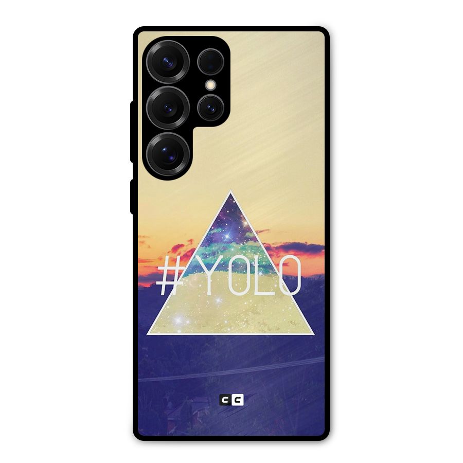 Yolo illuminati Metal Back Case for Galaxy S25 Ultra
