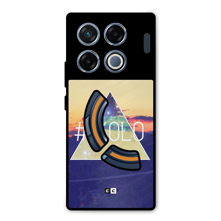 Yolo illuminati Metal Back Case for Infinix GT 20 Pro
