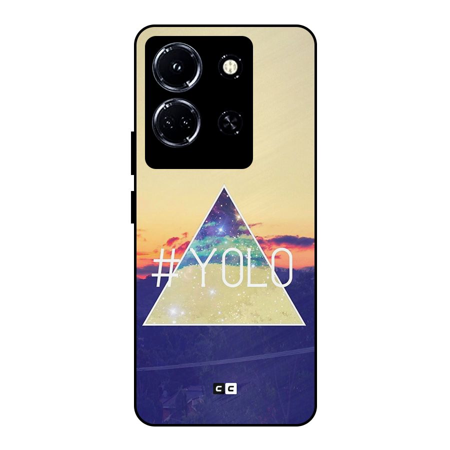 Yolo illuminati Metal Back Case for Infinix Note 30 5G