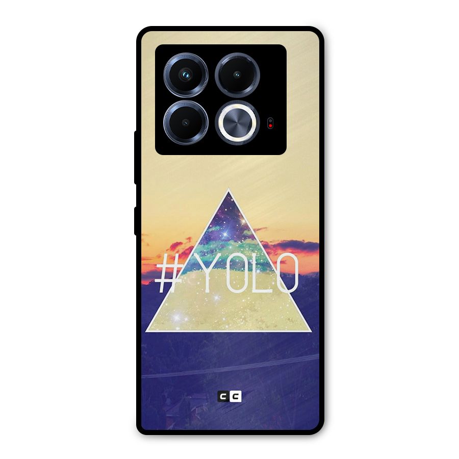 Yolo illuminati Metal Back Case for Infinix Note 40 5G