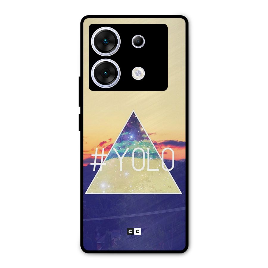 Yolo illuminati Metal Back Case for Infinix Zero 30 5G
