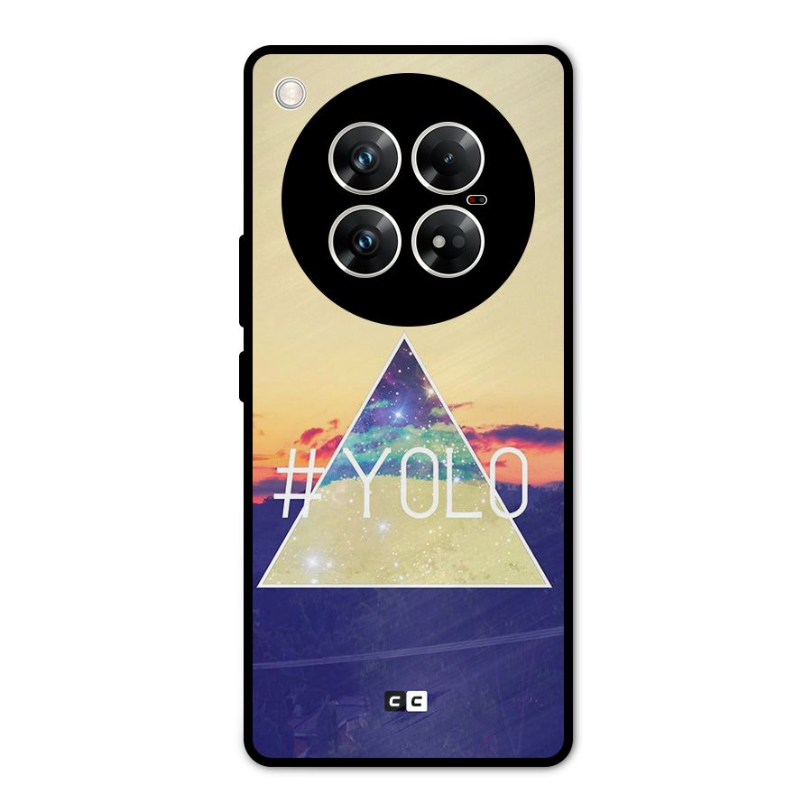 Yolo illuminati Metal Back Case for Infinix Zero 40 5G