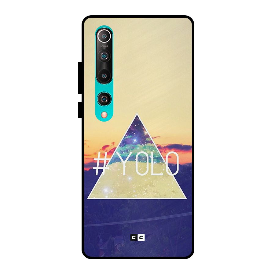 Yolo illuminati Metal Back Case for Mi 10
