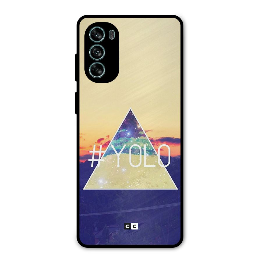 Yolo illuminati Metal Back Case for Moto G62