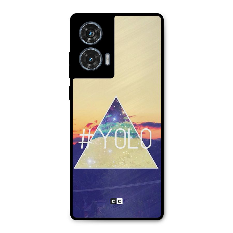 Yolo illuminati Metal Back Case for Motorola G96