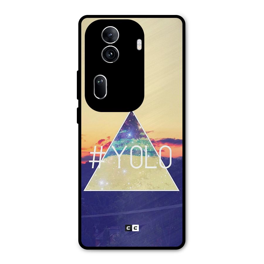 Yolo illuminati Metal Back Case for Oppo Reno11 Pro 5G