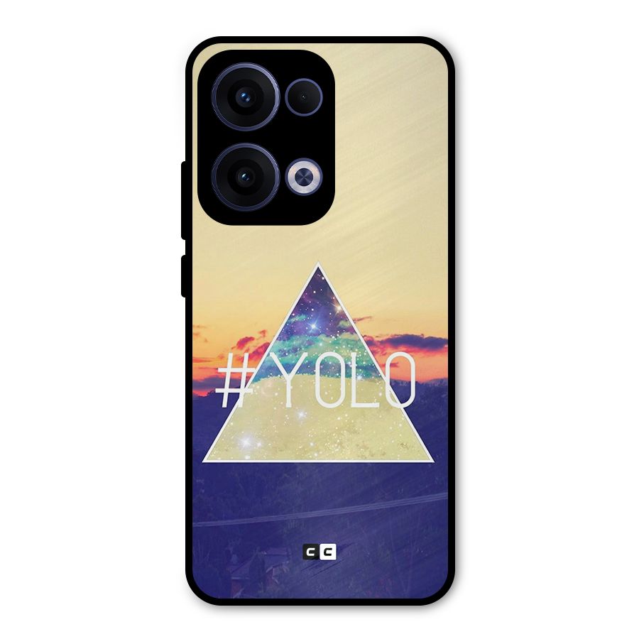 Yolo illuminati Metal Back Case for Oppo Reno13