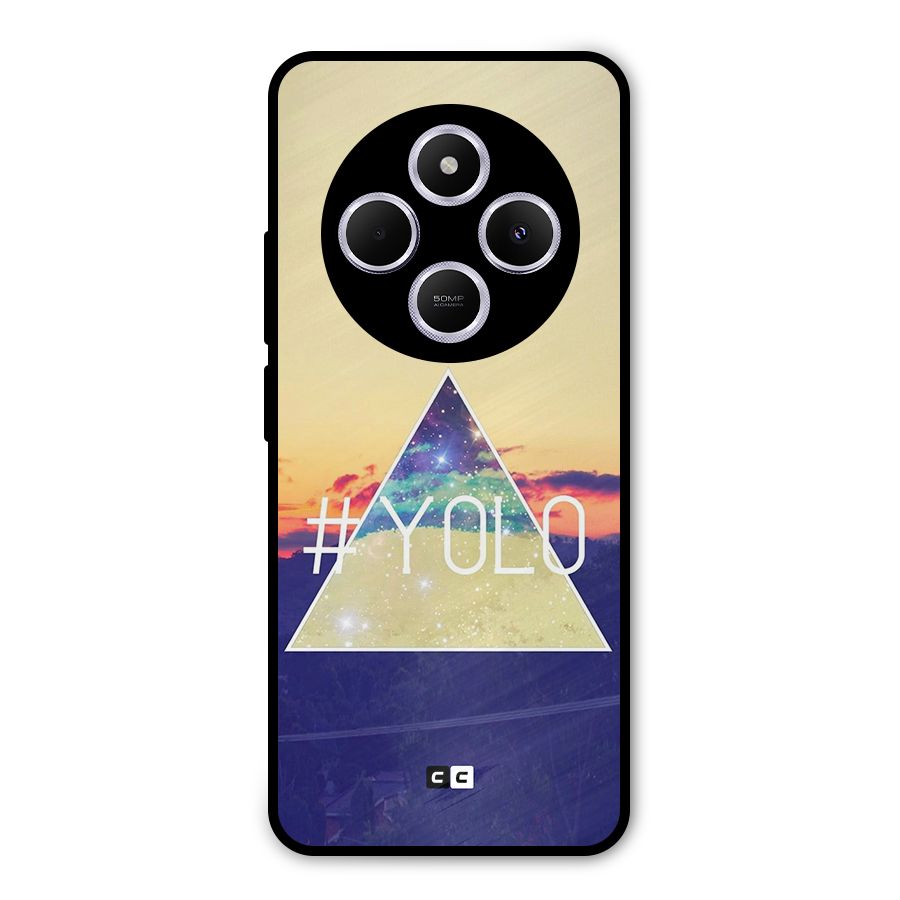 Yolo illuminati Metal Back Case for Poco C75 5G