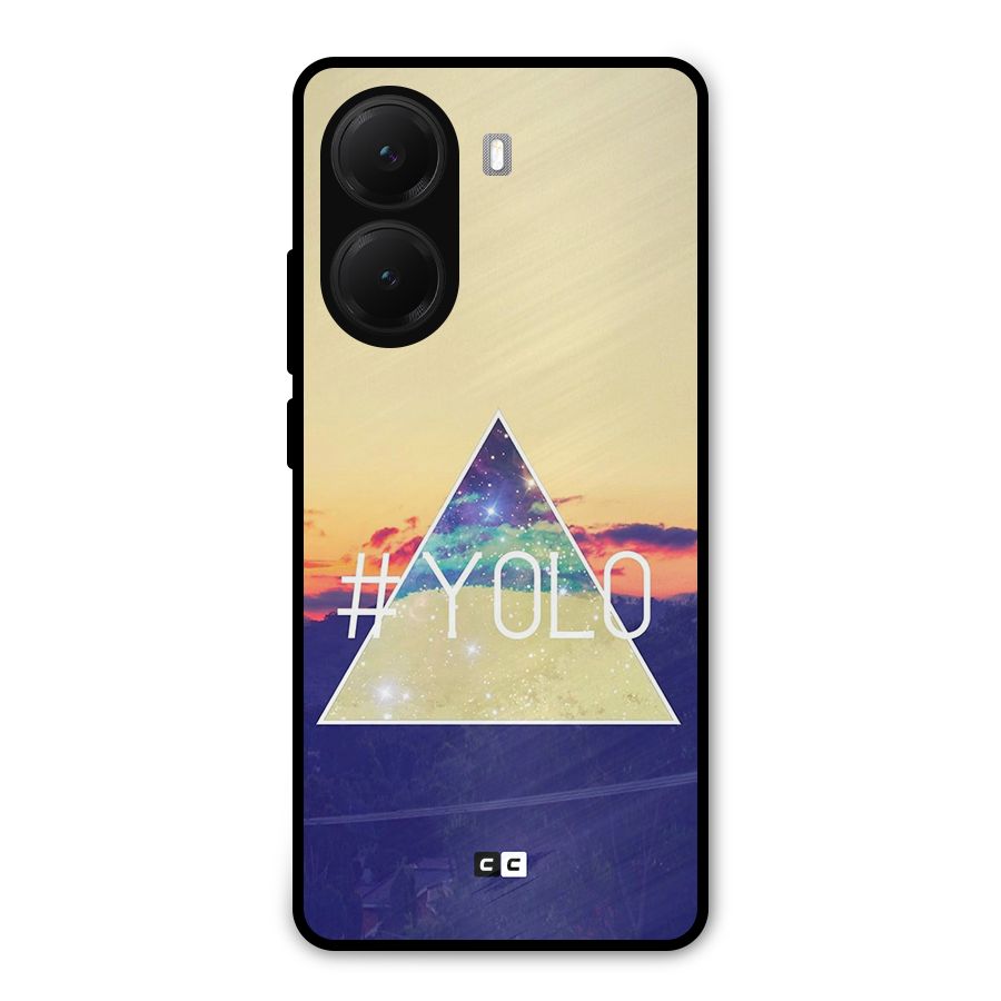 Yolo illuminati Metal Back Case for Poco X7 Pro