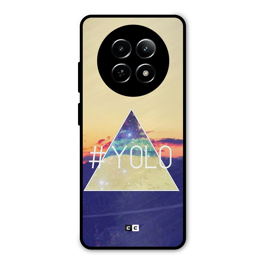 Yolo illuminati Metal Back Case for Realme 12x 5G
