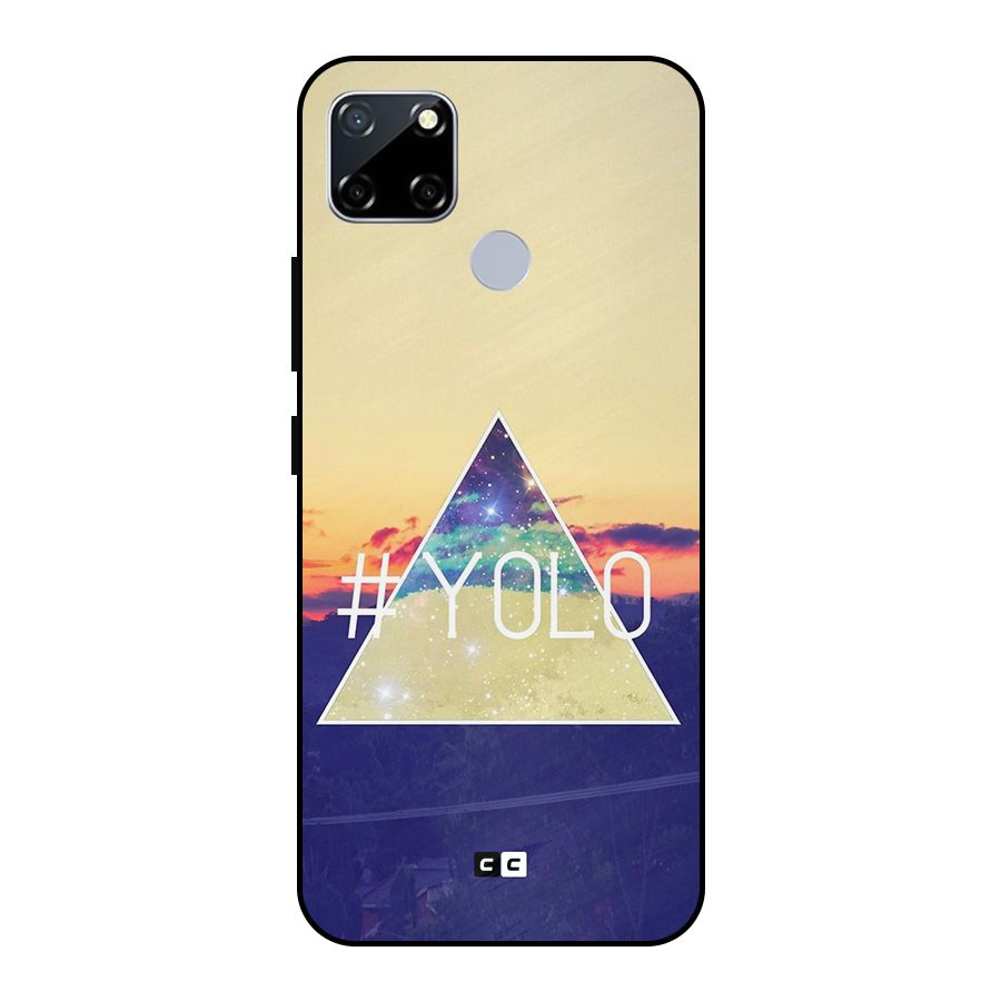 Yolo illuminati Metal Back Case for Realme Narzo 20