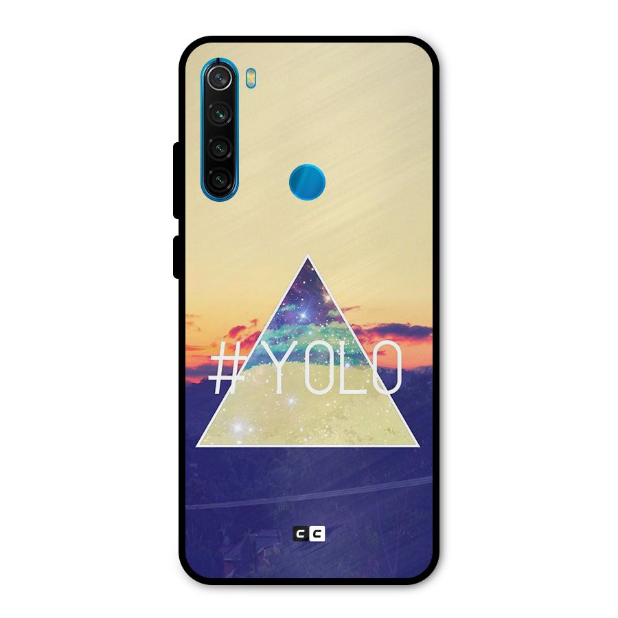 Yolo illuminati Metal Back Case for Redmi Note 8