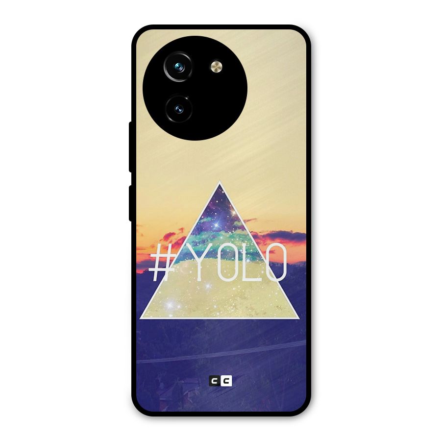Yolo illuminati Metal Back Case for Vivo T3x