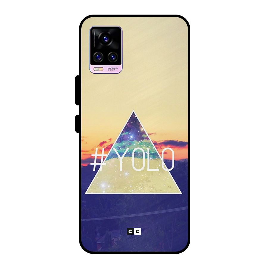 Yolo illuminati Metal Back Case for Vivo V20 Pro