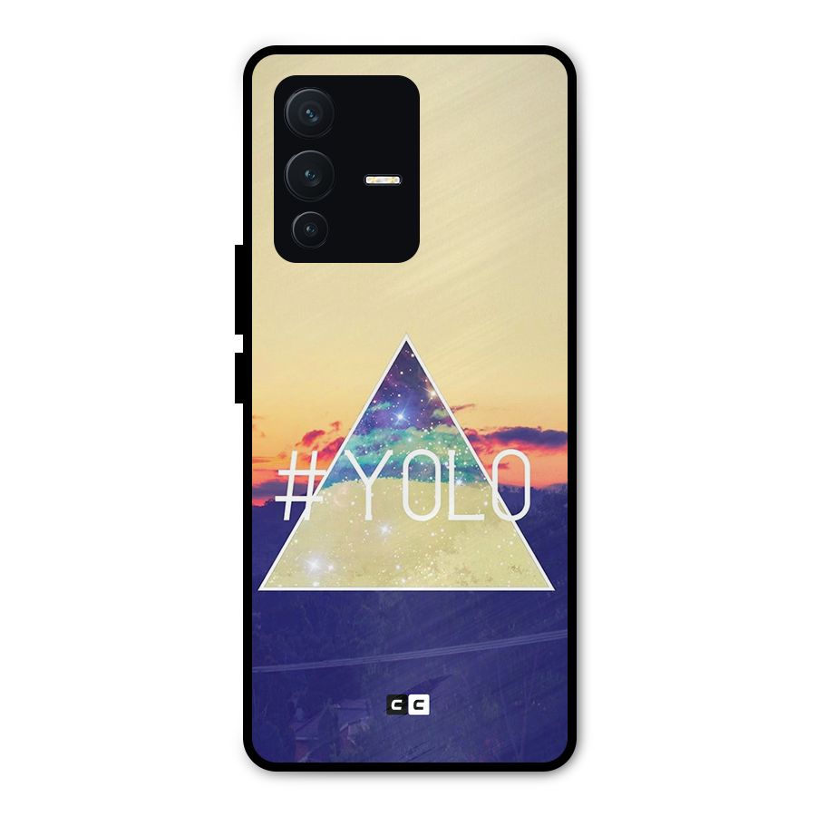 Yolo illuminati Metal Back Case for Vivo V23 Pro