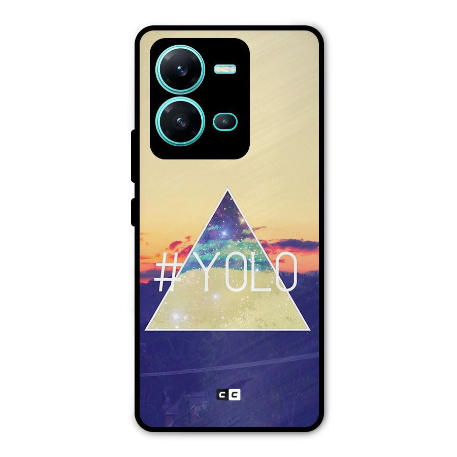 Yolo illuminati Metal Back Case for Vivo V25