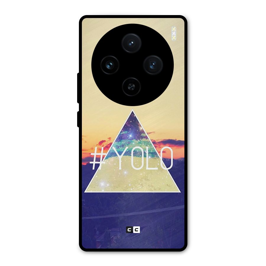 Yolo illuminati Metal Back Case for Vivo X100