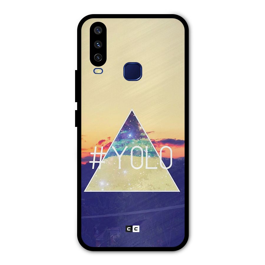 Yolo illuminati Metal Back Case for Vivo Y12