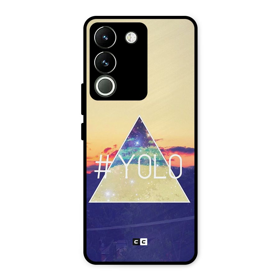 Yolo illuminati Metal Back Case for Vivo Y200