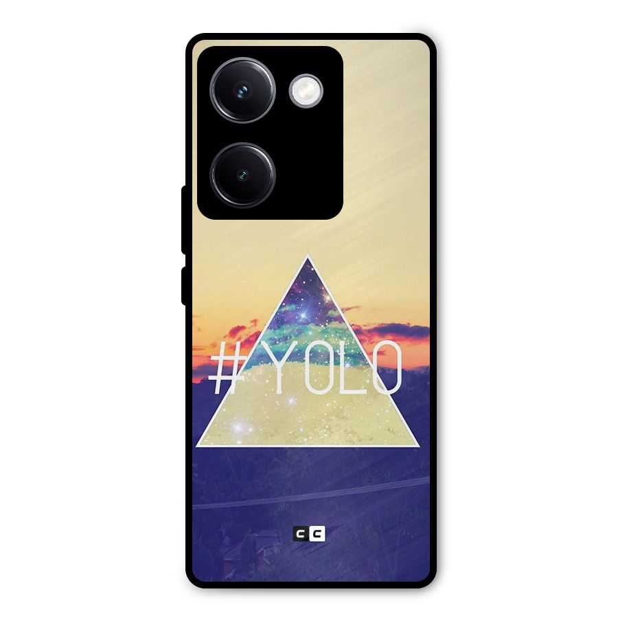 Yolo illuminati Metal Back Case for Vivo Y300 Plus