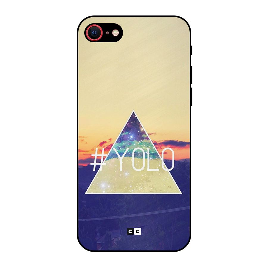 Yolo illuminati Metal Back Case for iPhone SE 2022