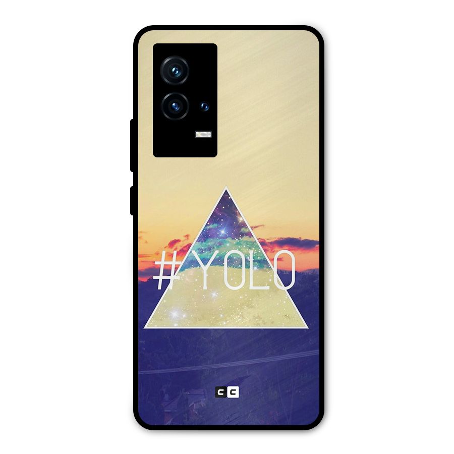 Yolo illuminati Metal Back Case for iQOO 9 5G