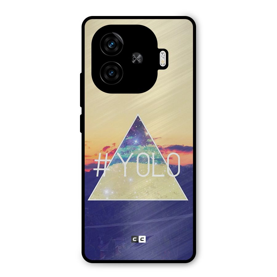 Yolo illuminati Metal Back Case for iQOO Z9 Turbo