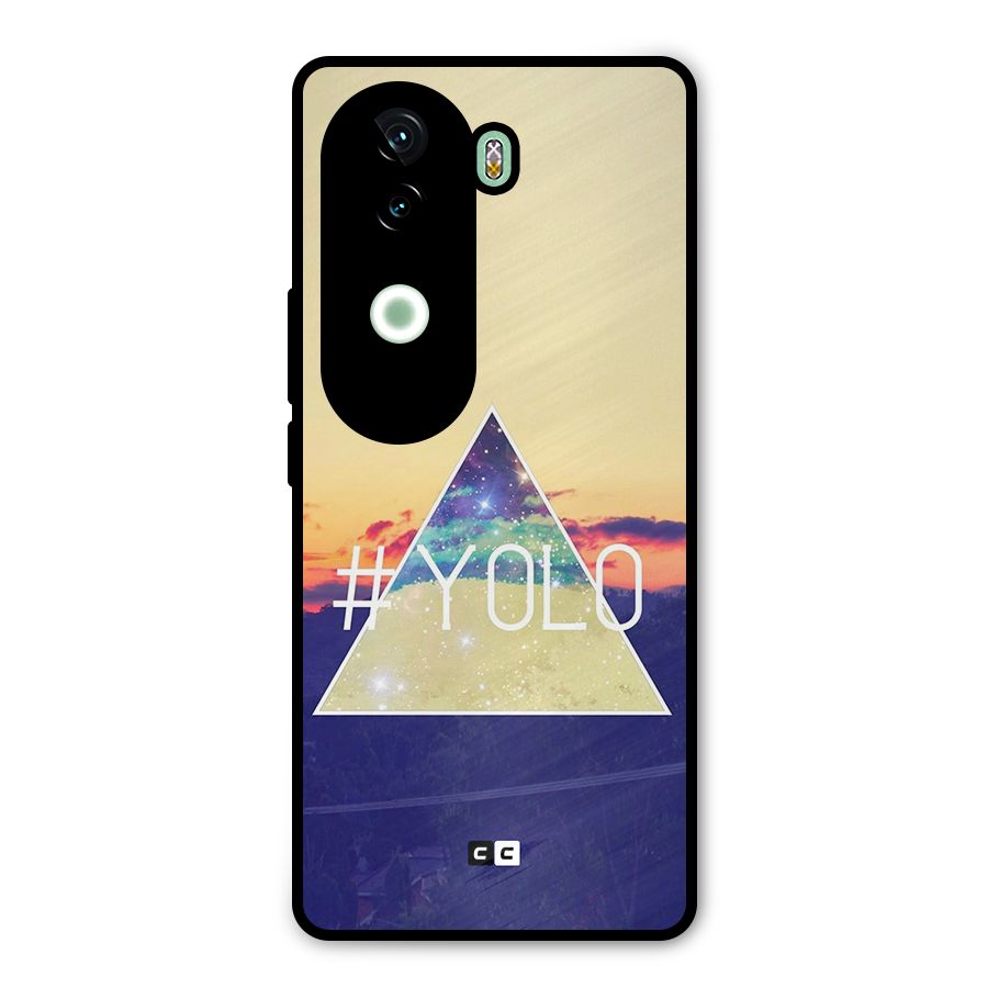 Yolo illuminati Metal Back Case for iQOO Z9s