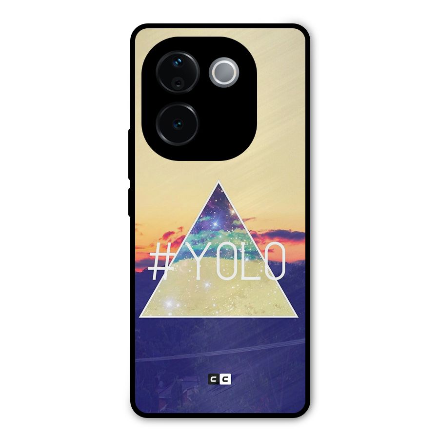 Yolo illuminati Metal Back Case for iQOO Z9s Pro