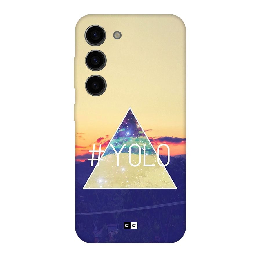 Yolo illuminati Original Polycarbonate Back Case for Galaxy S23