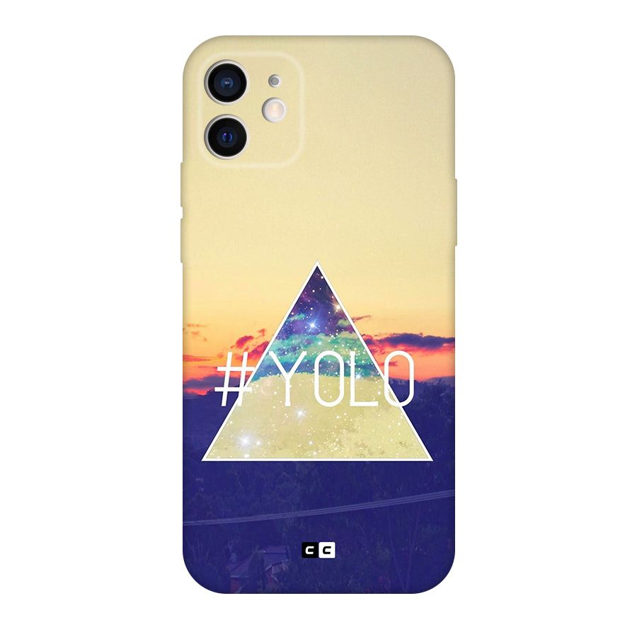 Yolo illuminati Original Polycarbonate Back Case for iPhone 12