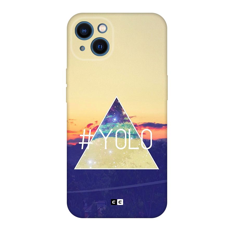 Yolo illuminati Original Polycarbonate Back Case for iPhone 13