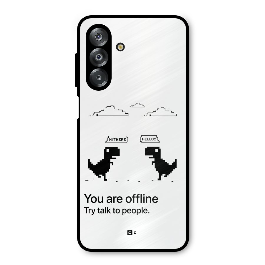 You Are Offline Metal Back Case for Galaxy A26