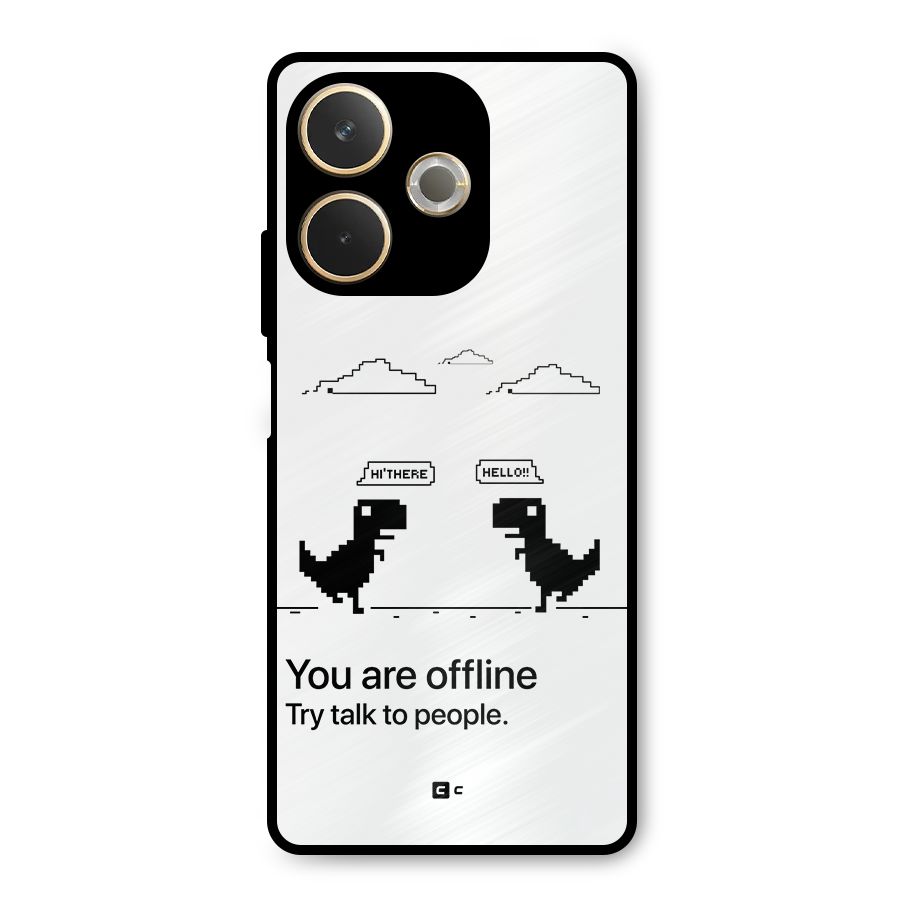You Are Offline Metal Back Case for Oppo A5 Pro