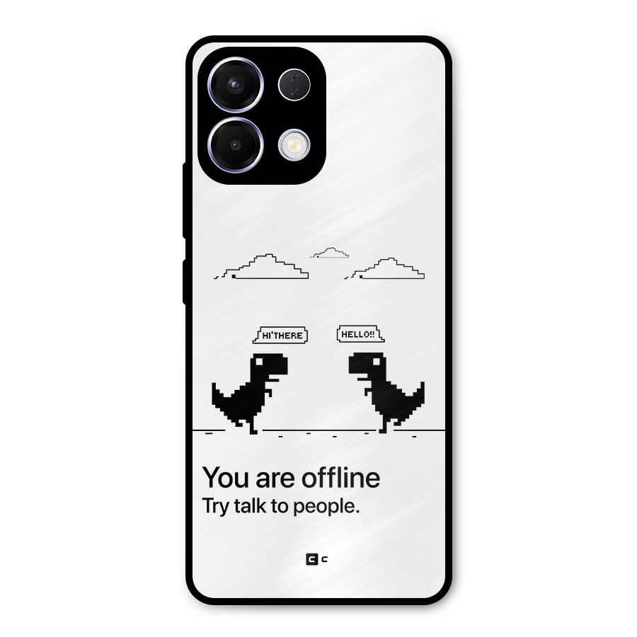 You Are Offline Metal Back Case for Oppo K13