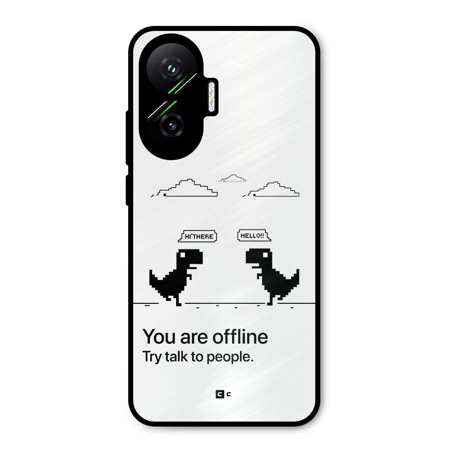 You Are Offline Metal Back Case for Poco F7