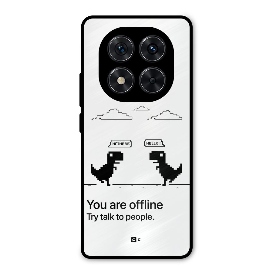 You Are Offline Metal Back Case for Redmi Note 14 Pro 5G
