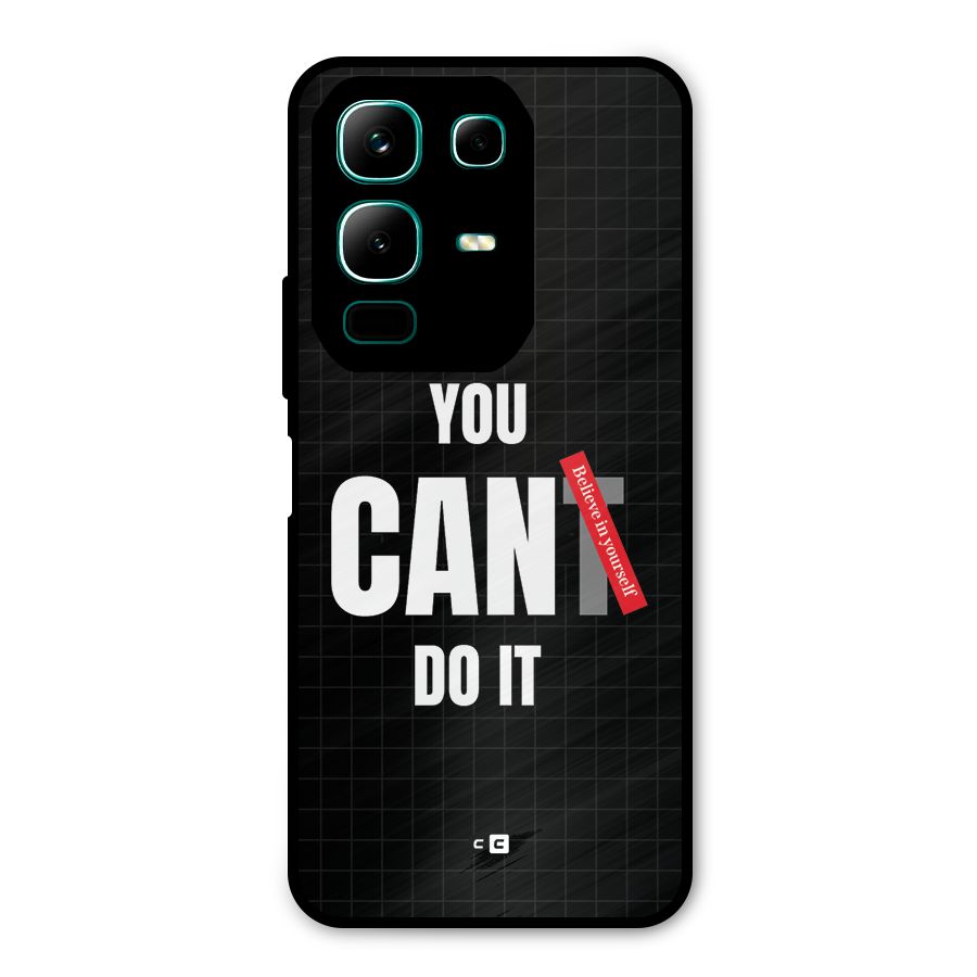 You Can Do It Metal Back Case for Infinix Note 50x