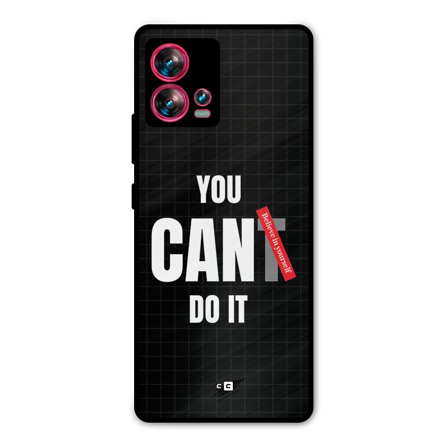 You Can Do It Metal Back Case for Motorola Edge 30 Fusion