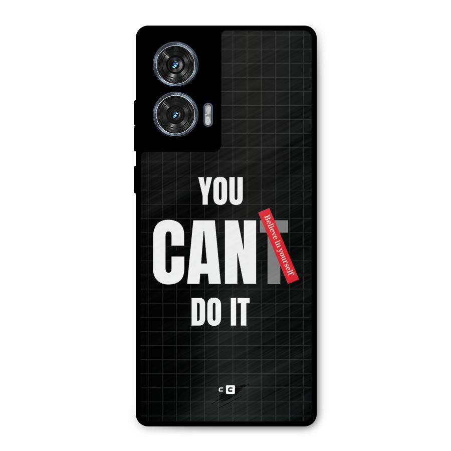 You Can Do It Metal Back Case for Motorola Edge 50 Fusion