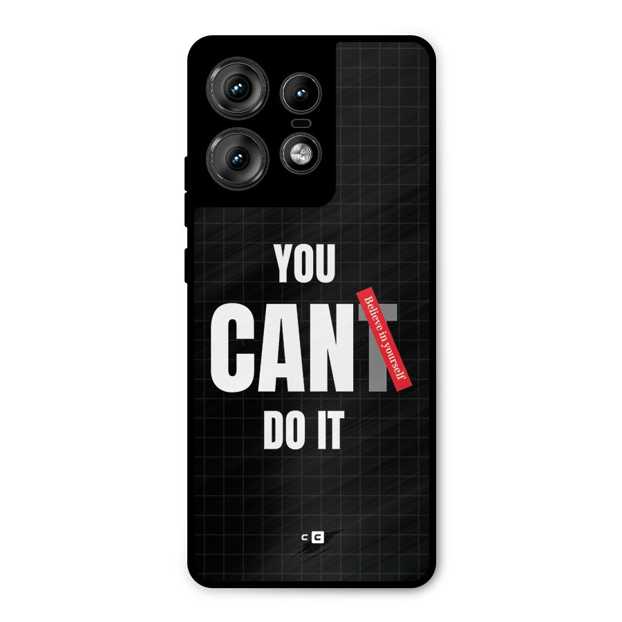 You Can Do It Metal Back Case for Motorola Edge 50 Pro