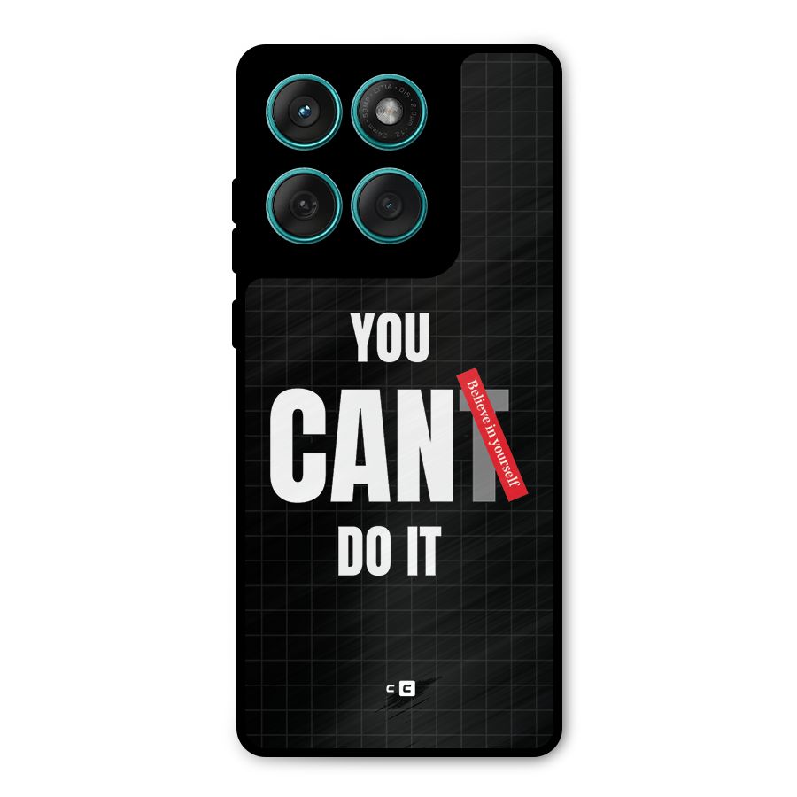 You Can Do It Metal Back Case for Motorola Edge 60 Fusion