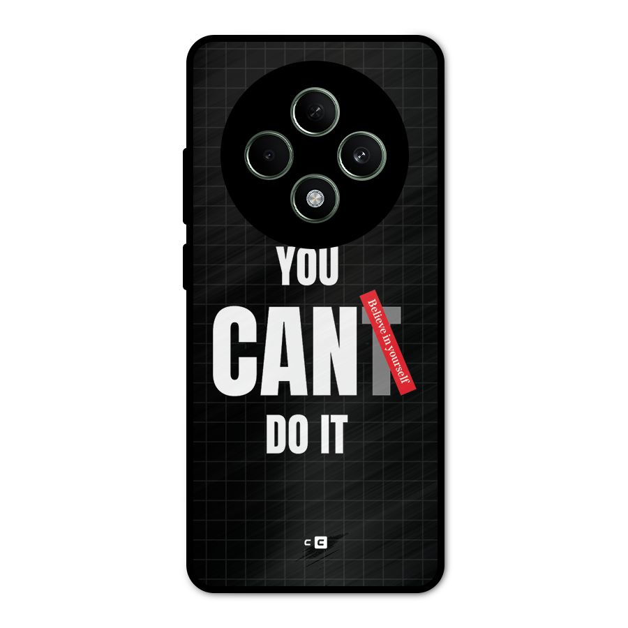You Can Do It Metal Back Case for Oppo F27