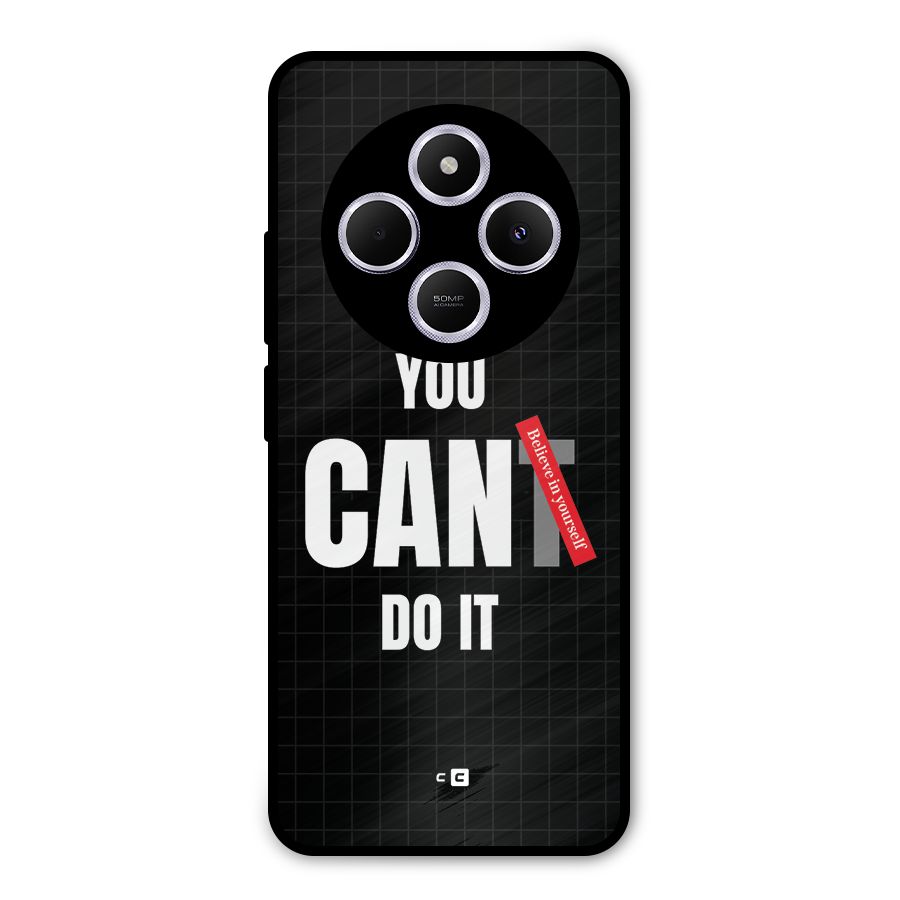You Can Do It Metal Back Case for Poco M7
