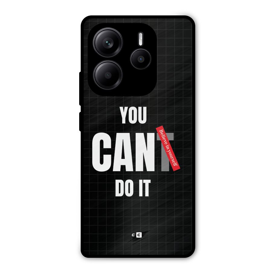 You Can Do It Metal Back Case for Redmi Note 14 5G