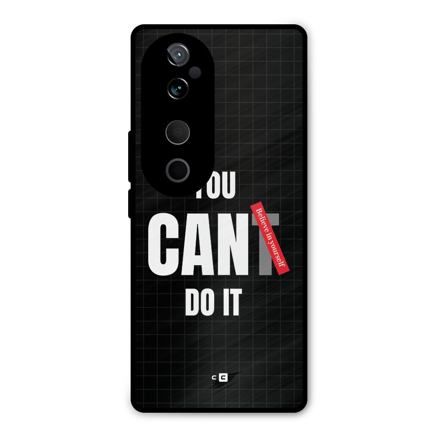 You Can Do It Metal Back Case for Vivo T3 Ultra