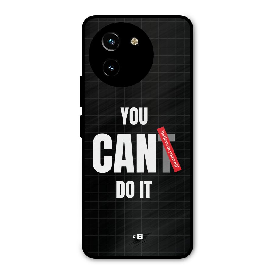 You Can Do It Metal Back Case for Vivo T3x