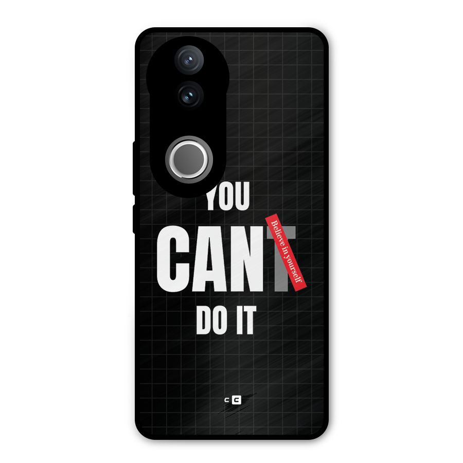 You Can Do It Metal Back Case for Vivo V50